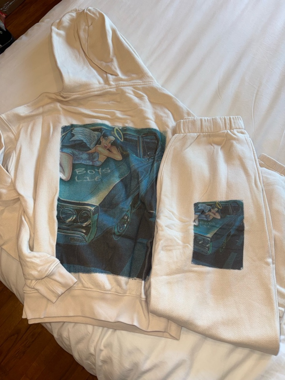 Boys lie sweat set